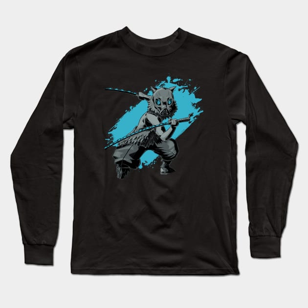 Dark Inosuke Long Sleeve T-Shirt by xMorfina